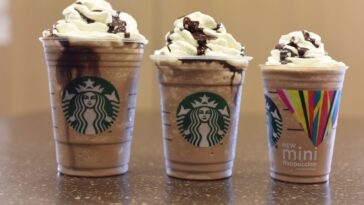 How many calories are in a venti vanilla frappuccino?