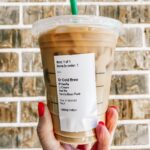 How many calories are in an iced vanilla latte?