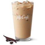 How many calories are in an iced vanilla latte with Whole Milk?