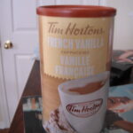 How many calories in a French vanilla cappuccino from Tim Hortons?
