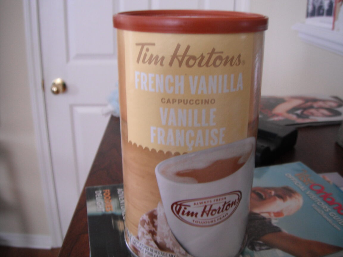 Combien de calories dans un café à la vanille française de Tim Hortons