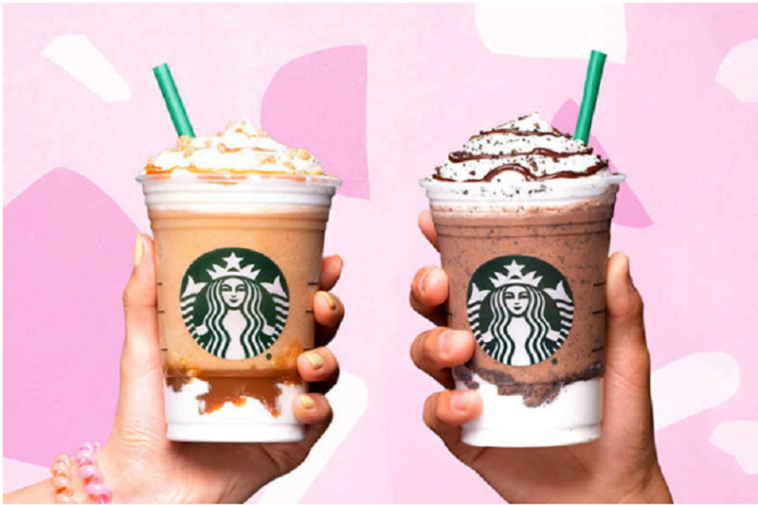 How many calories in a Starbucks ribbon Crunch Frappuccino?