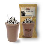 How many calories in a chocolate frappe with no cream?