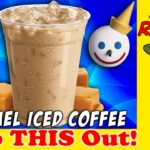 How many calories in a large mocha iced coffee from Jack in the Box?