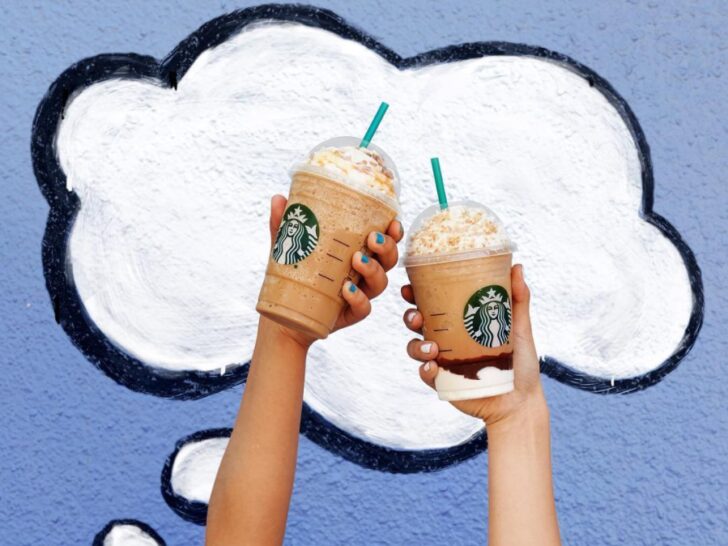 How many calories is a Frappuccino without whipped cream?