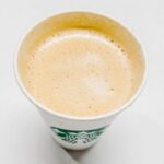 How many calories is a blonde vanilla latte from Starbucks?