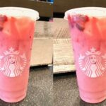 How many calories is a large pink drink?