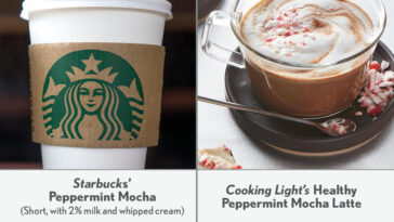 How many calories is a venti mocha from Starbucks?