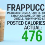 How many calories is in a Caramel Frappe from Starbucks?