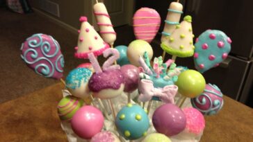 How many calories is in a birthday cake pop?