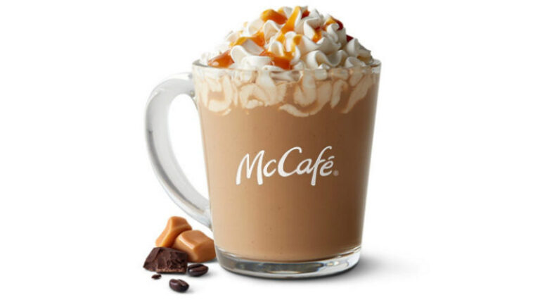 How many carbs are in a small caramel mocha?