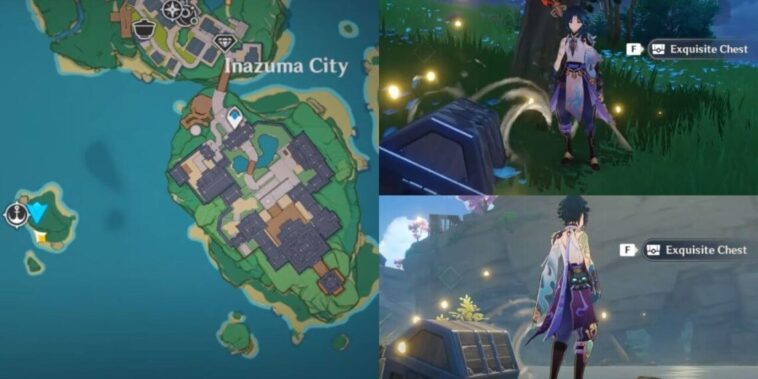 How many chest are there in Inazuma?