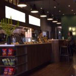 How many coffee shops are in Manhattan?