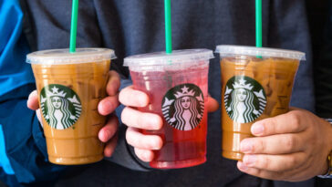 How many customers does Starbucks get a day 2020?