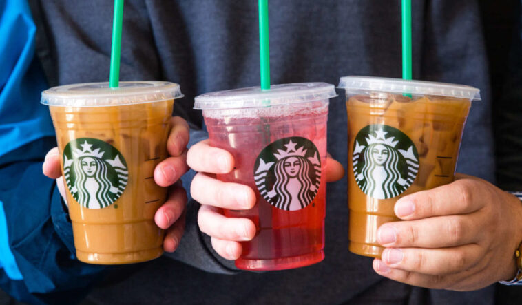 How many customers does Starbucks get a day 2020?