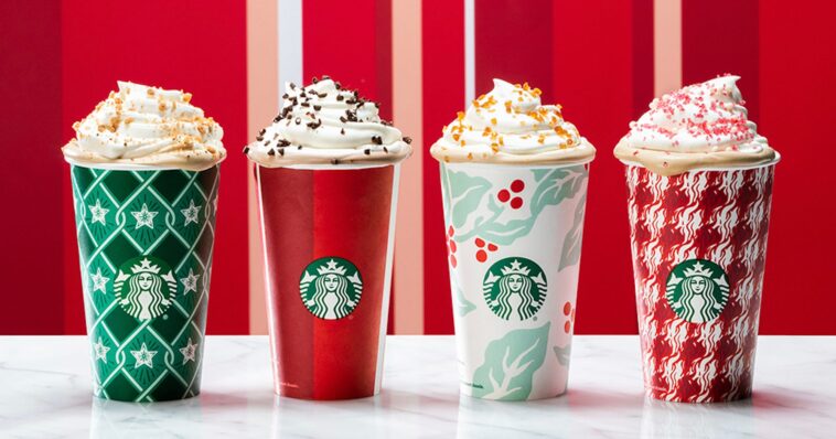 How many free drinks do Starbucks partners get?
