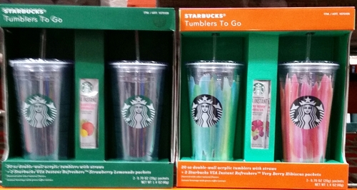 How many oz are Starbucks tumblers?