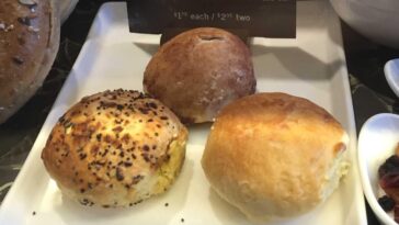 How much are plain bagels at Starbucks?