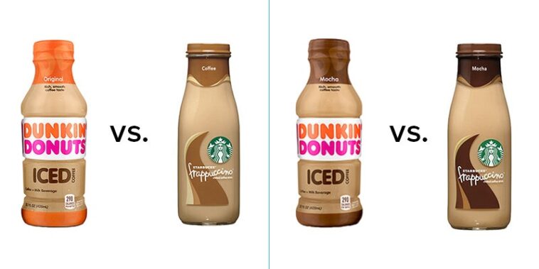 How much caffeine is in a 13.7 oz Dunkin Donuts iced coffee?