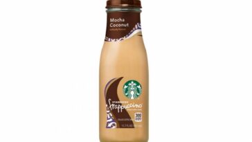 How much caffeine is in a 13.7 oz Starbucks vanilla Frappuccino?