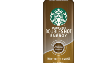 How much caffeine is in a Starbucks double shot?