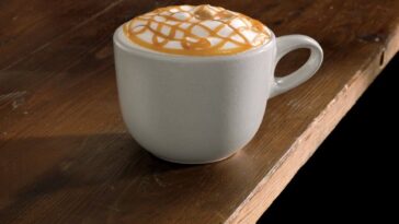 How much caffeine is in a Starbucks vanilla latte?