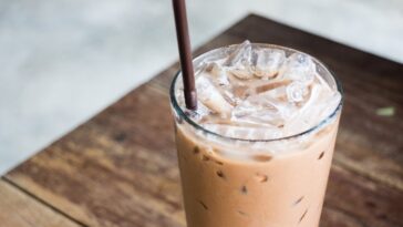 How much caffeine is in a grande iced caramel macchiato?