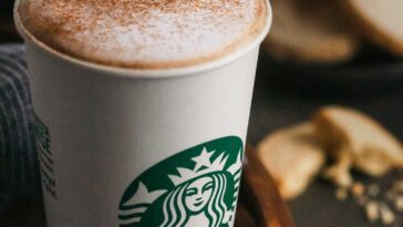 How much caffeine is in a medium Starbucks latte?