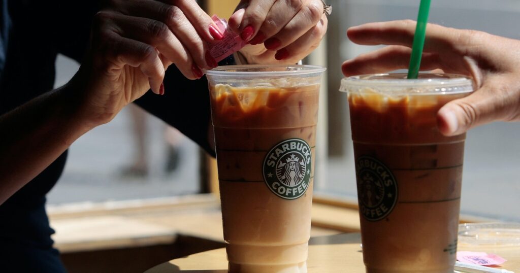 How much caffeine is in a venti cold brew from Starbucks?