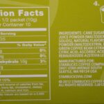 How much caffeine is in instant refreshers?