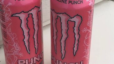 How much caffeine is in pink?