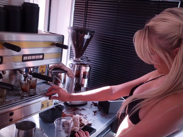 How much can you make as a bikini barista?