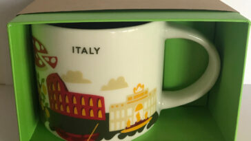 How much do Starbucks mugs hold?