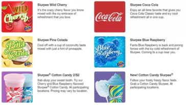 How much does a slushy cost at 7-Eleven?