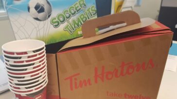 How much is Tim Hortons take 12 coffee?