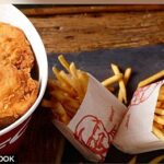 How much is a 10 piece bargain bucket from KFC?