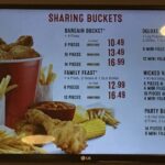 How much is a 21 piece bucket at KFC?