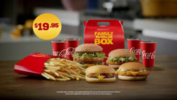 How much is a McValue box?