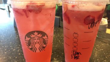 How much is a Trenta at Starbucks Strawberry refresher?