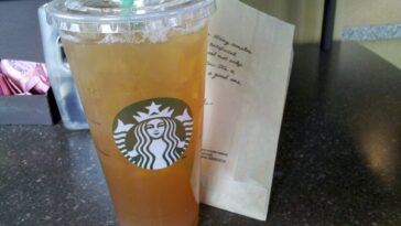 How much is a Trenta iced coffee?