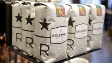 How much is a bag of Starbucks Reserve?
