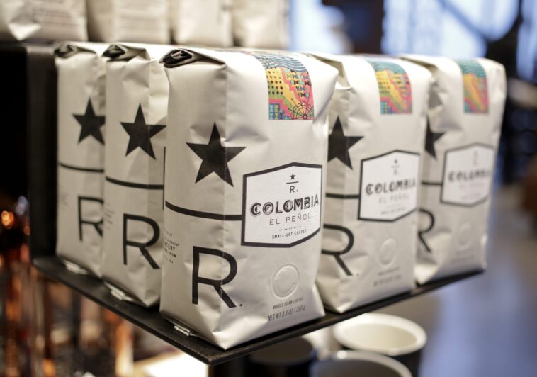 How much is a bag of Starbucks Reserve?