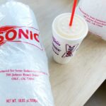 How much is a bag of ice at Sonic?