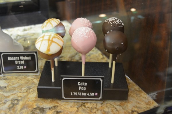 How much is a cake pop cost at Starbucks?
