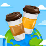 How much is a cup of coffee in Russia?