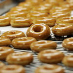 How much is a dozen donuts at Krispy Kreme?