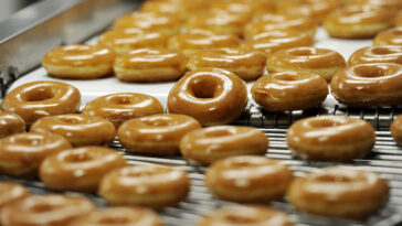 How much is a dozen donuts at Krispy Kreme?