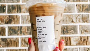 How much is a grande vanilla latte at Starbucks?