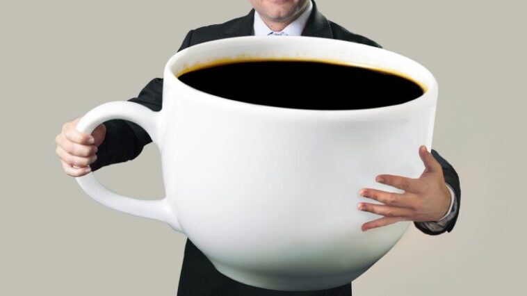 How much is a large coffee?