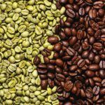 How much is a pound of unroasted coffee beans?